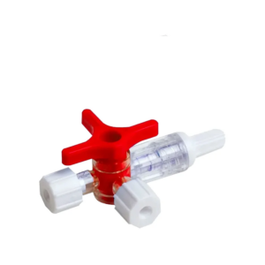 Torneirinha 3 vias Luer Lock Descarpack c/ 50 unidades